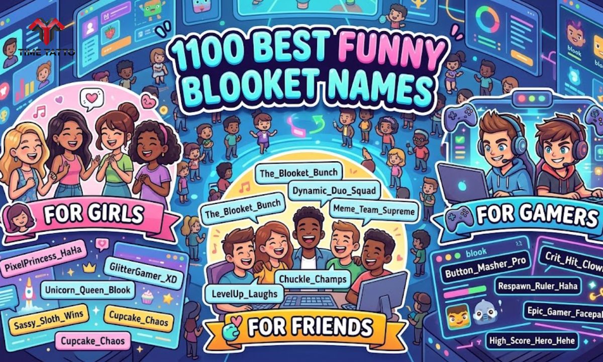 1100 Best Funny Blooket Names for Girls, Friends and Gamers