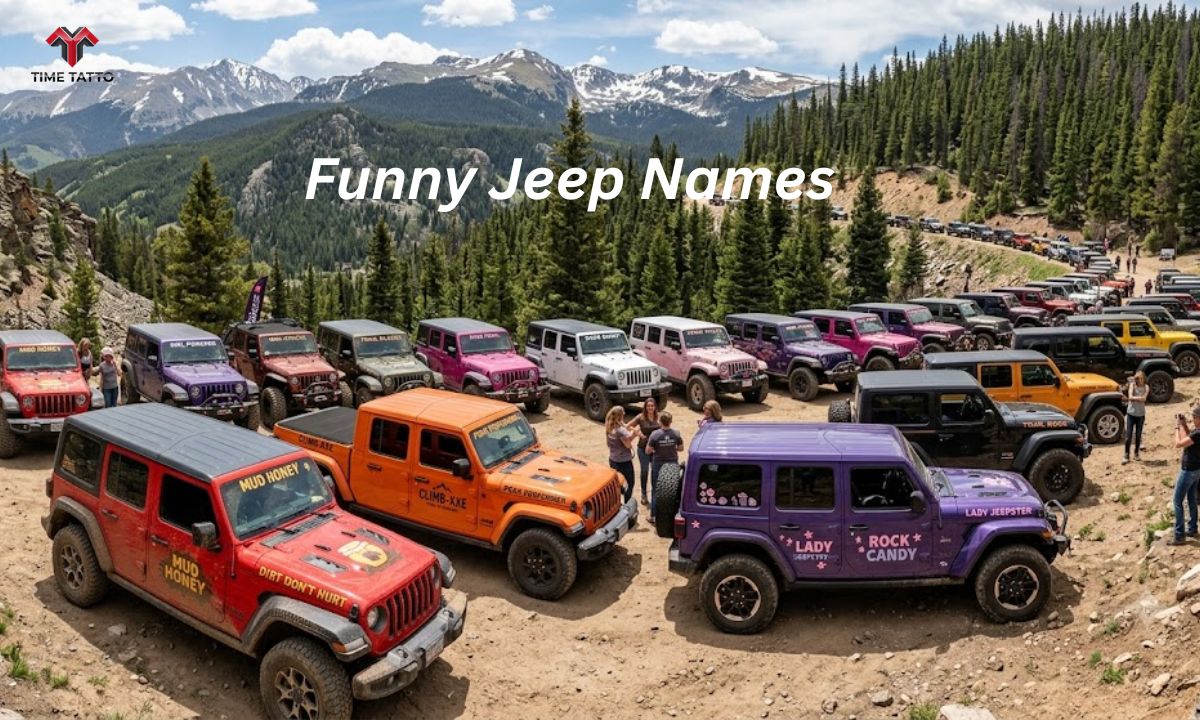 1550+ Funny Jeep Names: Girls, Puns, Dirty, Colors & Female Favorites (2026)