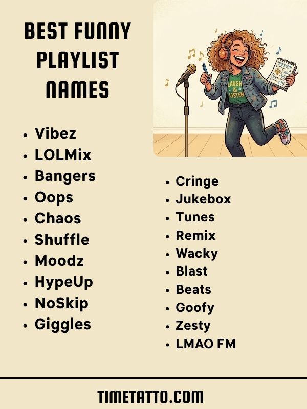 Best Funny Playlist Names