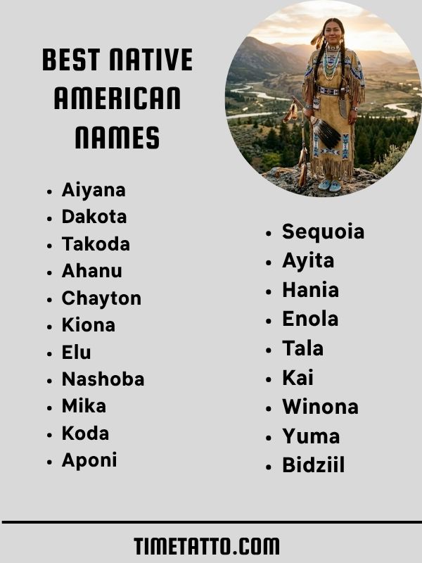 Best Native American Names