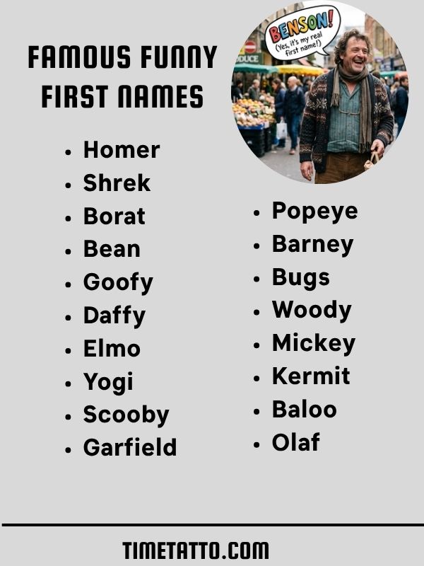 Famous Funny First Names