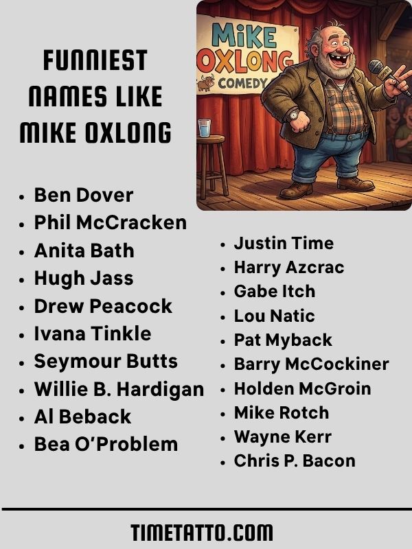 Funniest Names Like Mike Oxlong