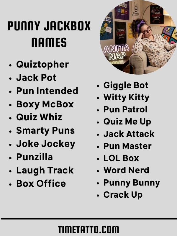 Punny Jackbox Names