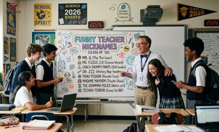 840 Funny Names for Teachers: Hilarious, Creative & Unique Student Nicknames (2026)