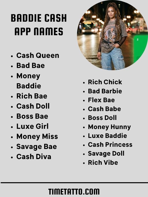 Baddie Cash App Names