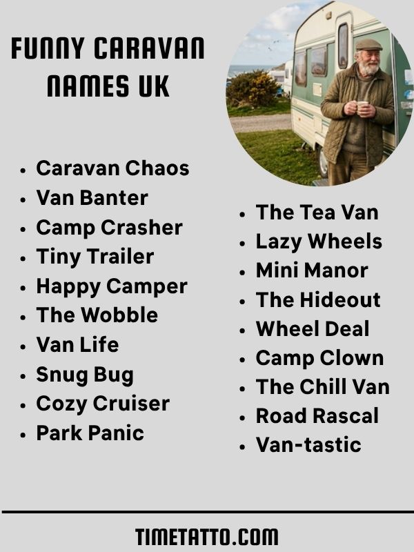 Funny Caravan Names Uk